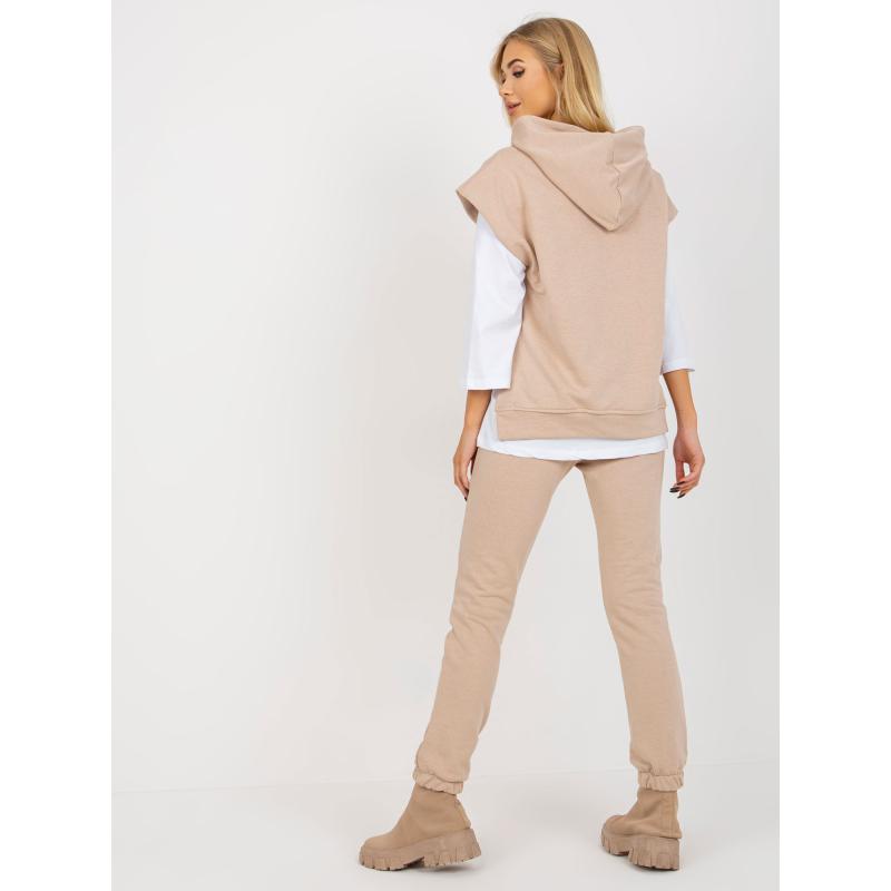 Dámská souprava s mikinou CIARA béžová