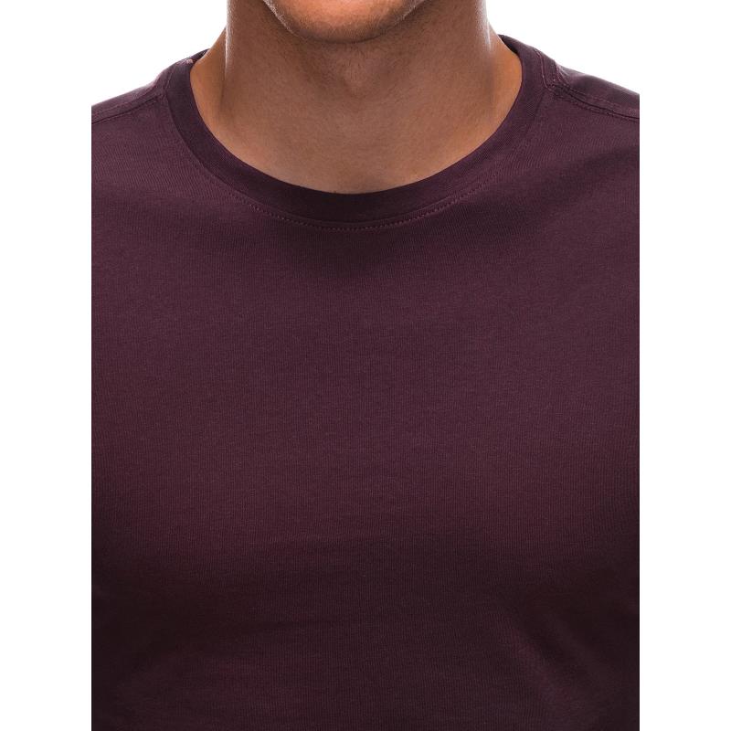 Pánské tričko s dlouhým rukávem ENOCH vínové