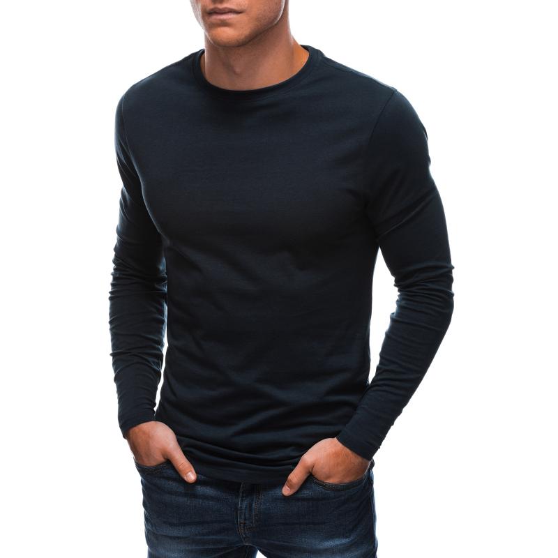 Férfi hosszú ujjú póló ENOCH sötétkék