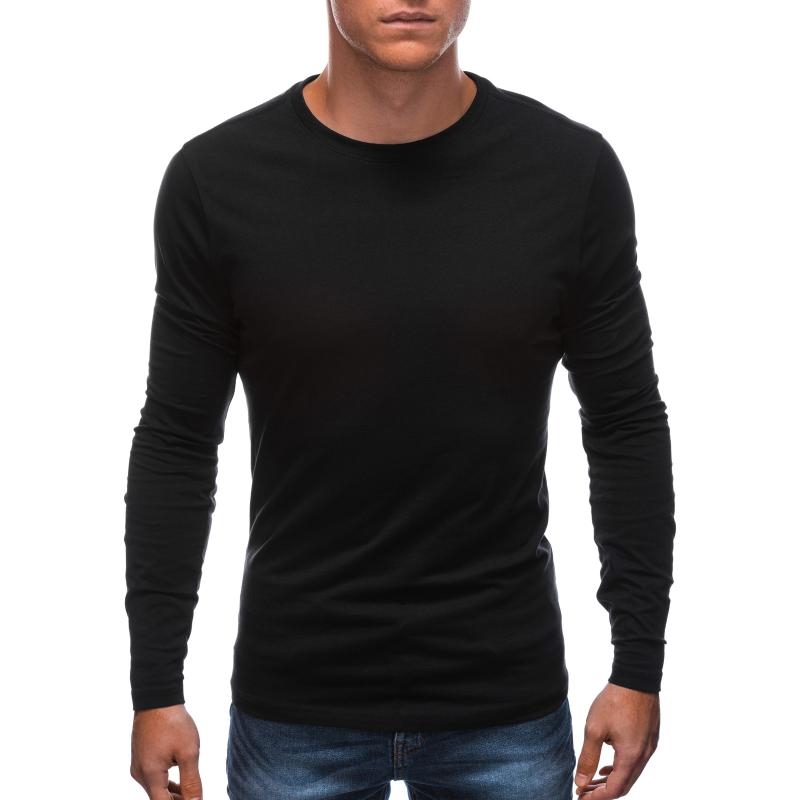 Pánské tričko s dlouhým rukávem ENOCH černý