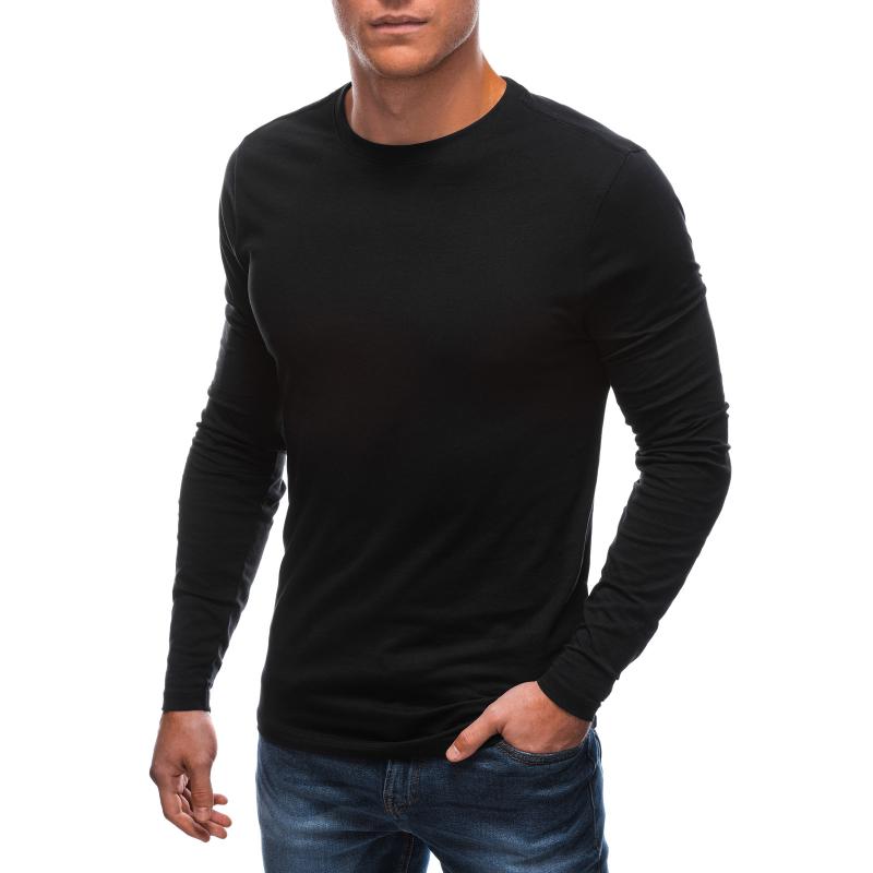 Férfi hosszú ujjú póló ENOCH fekete