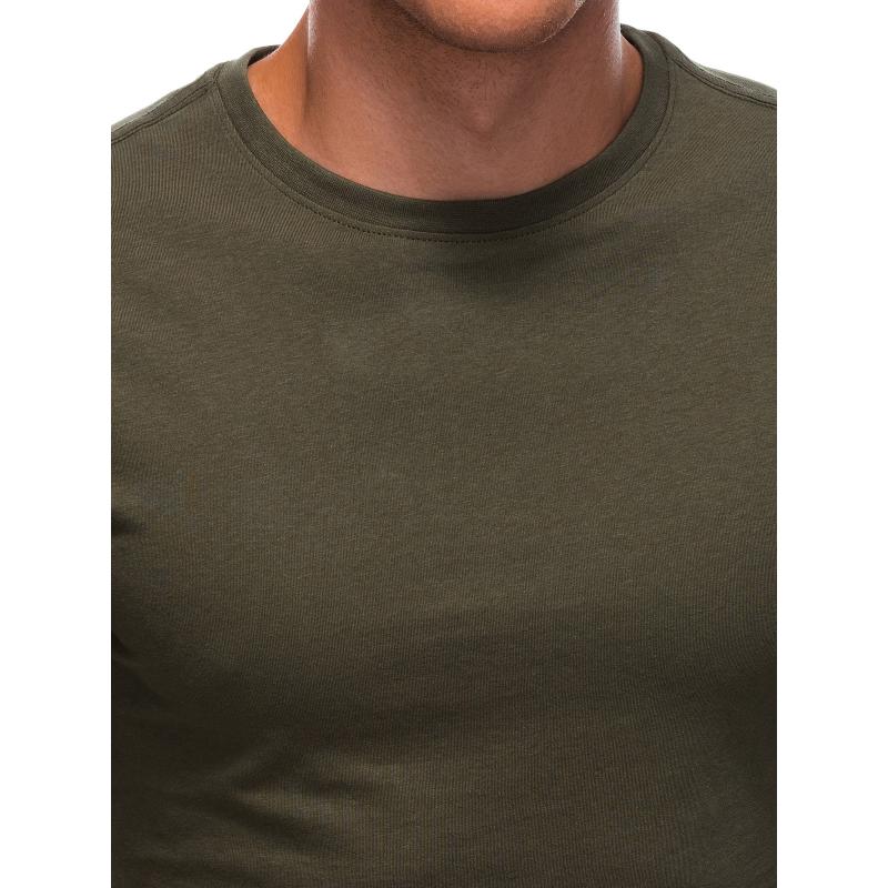 Férfi hosszú ujjú póló ENOCH oliva színű