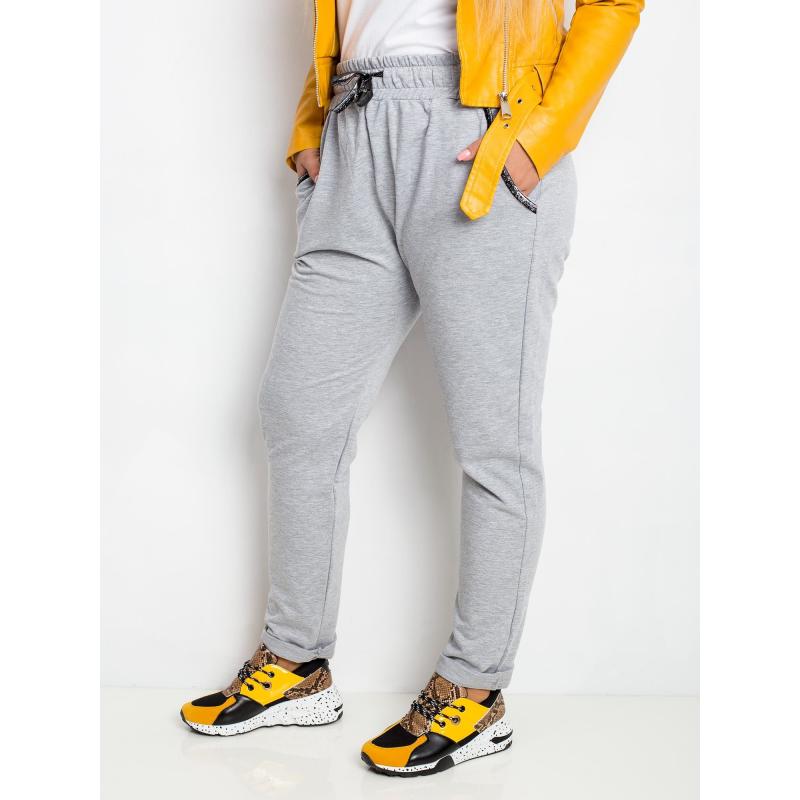 Női plus size nadrág SAVAGE szürke