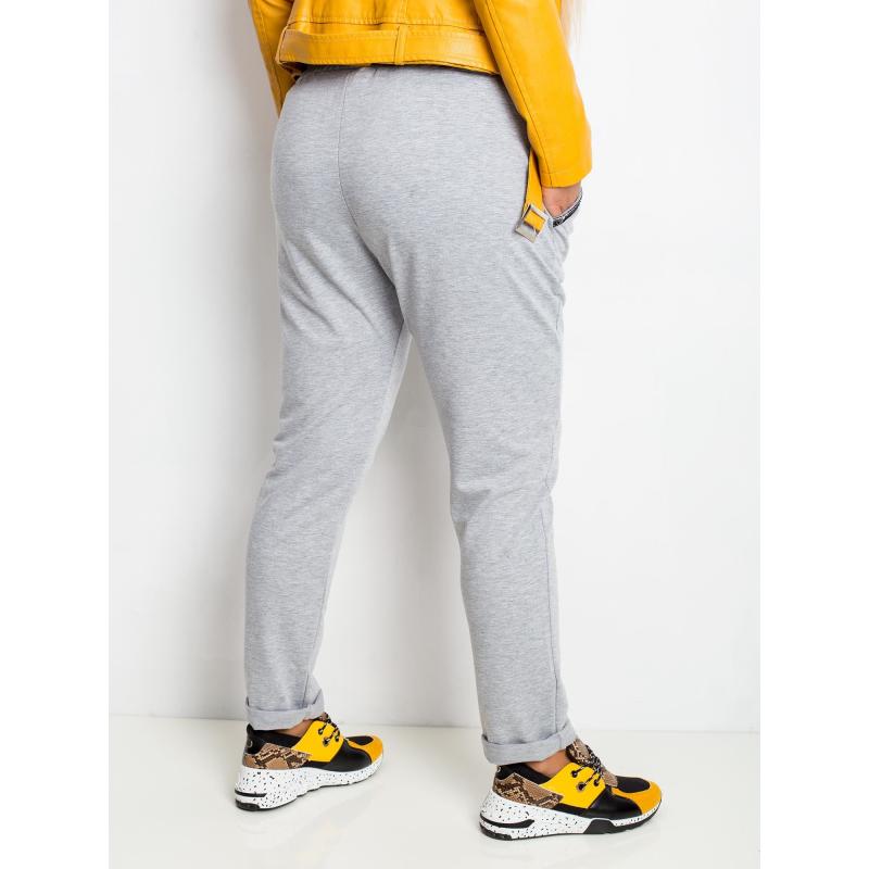 Női plus size nadrág SAVAGE szürke