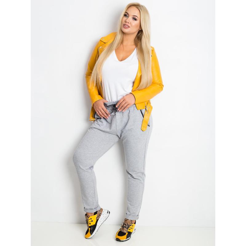 Női plus size nadrág SAVAGE szürke