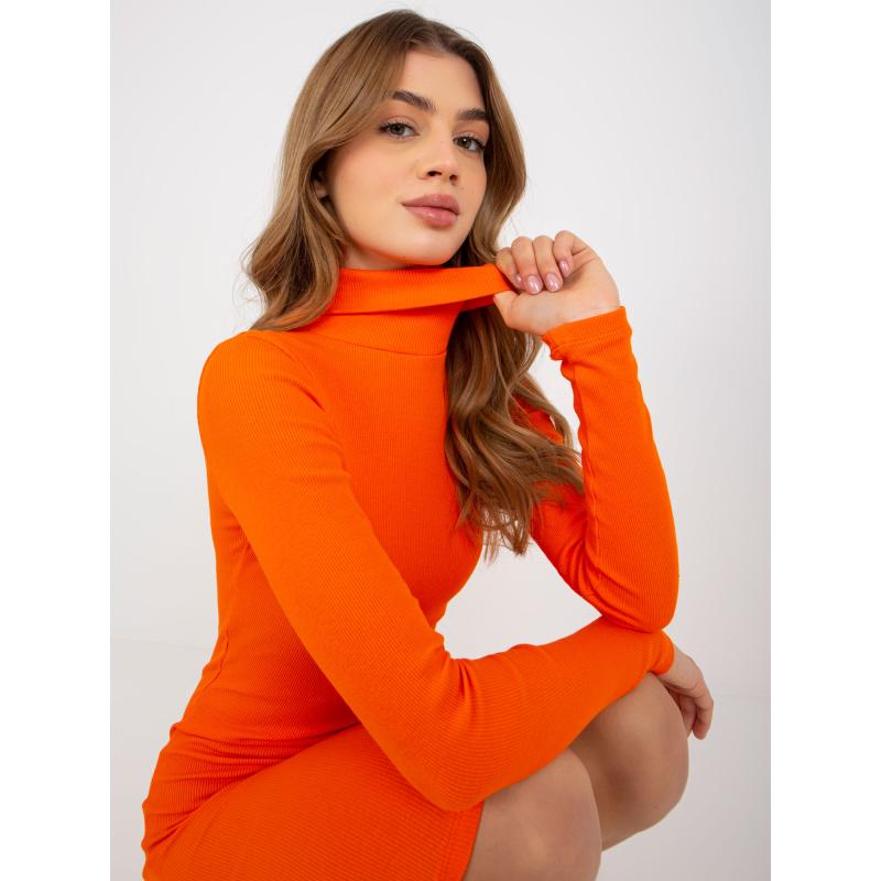 Női Livia RUE PARIS ruha narancs színben