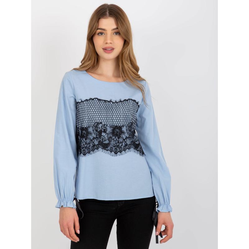 Női blúz VALENTINA világoskék