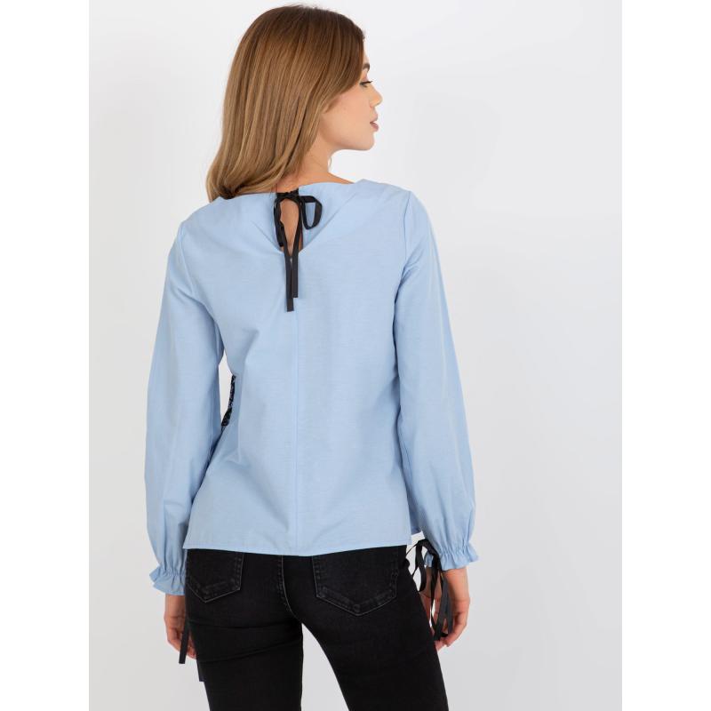 Női blúz VALENTINA világoskék