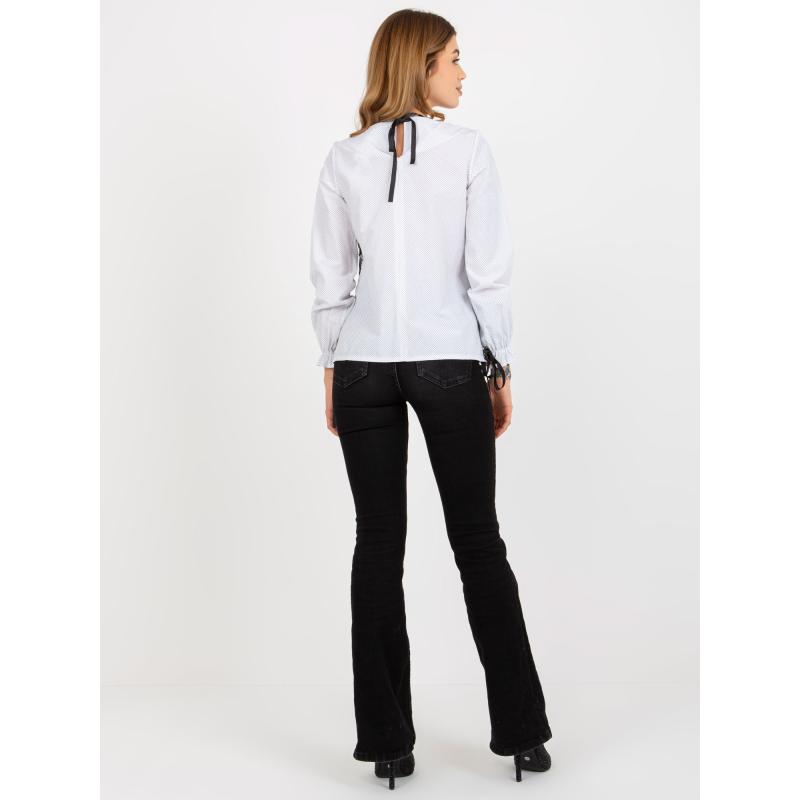 Dámska blúzka ANNIE čiernobiela