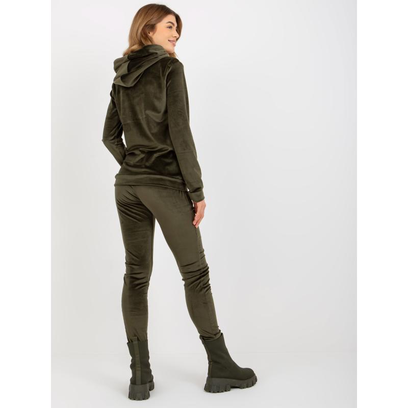 Női szett nadrággal AFIKA khaki színben