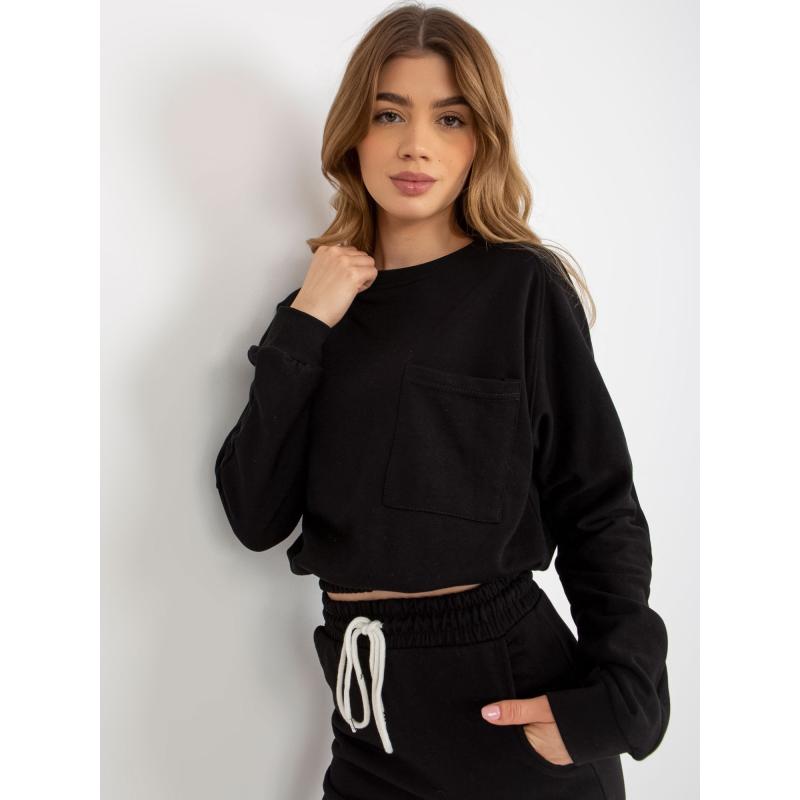 Női szett szoknyával DARIEN fekete