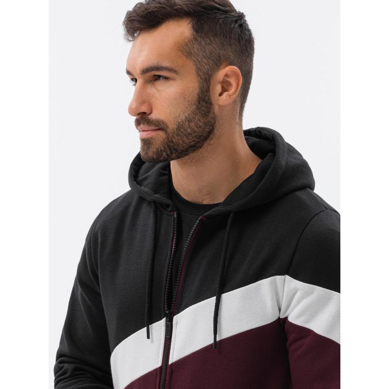 Pánska mikina s kapucňou V2 čierna