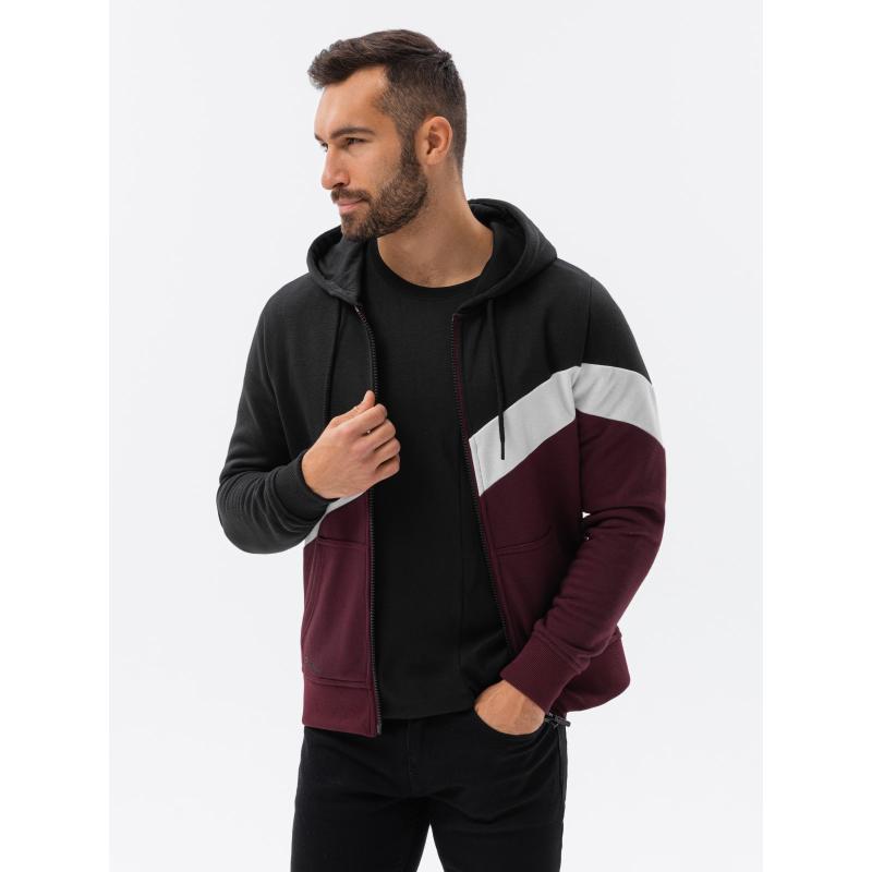 Pánska mikina s kapucňou V2 čierna