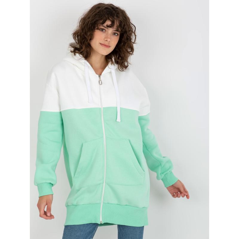 Dámská mikina basic s kapucí LIBERTY ecru  