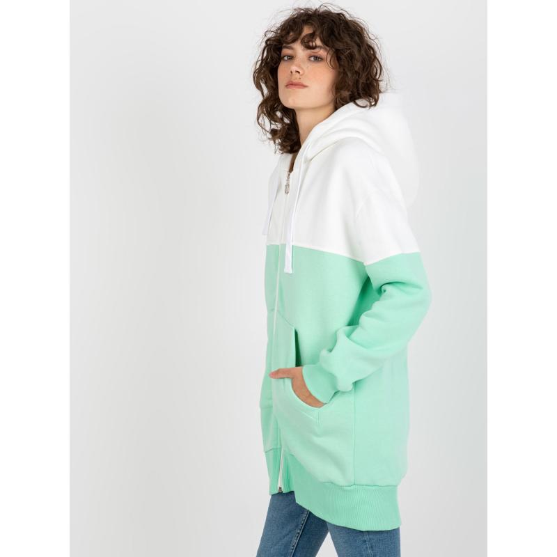 Dámská mikina basic s kapucí LIBERTY ecru  