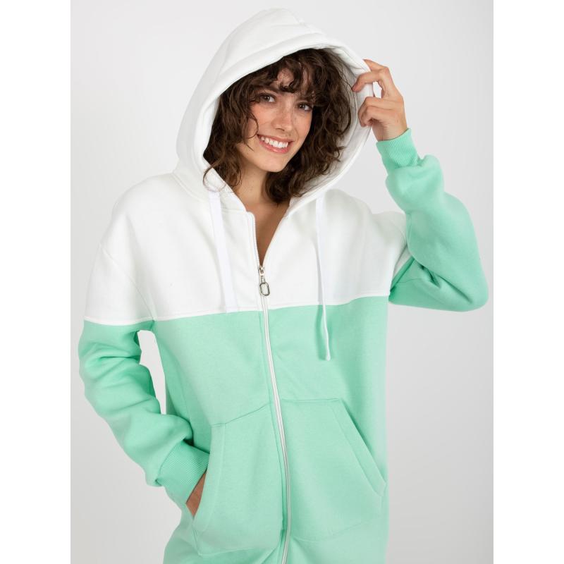 Dámská mikina basic s kapucí LIBERTY ecru  