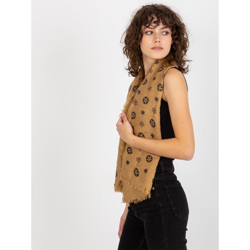 Dámská šála vzorovaná CALI béžová 