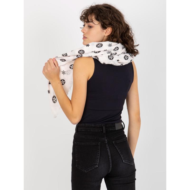 Dámská šála s potiskem CARLEY světle růžová 