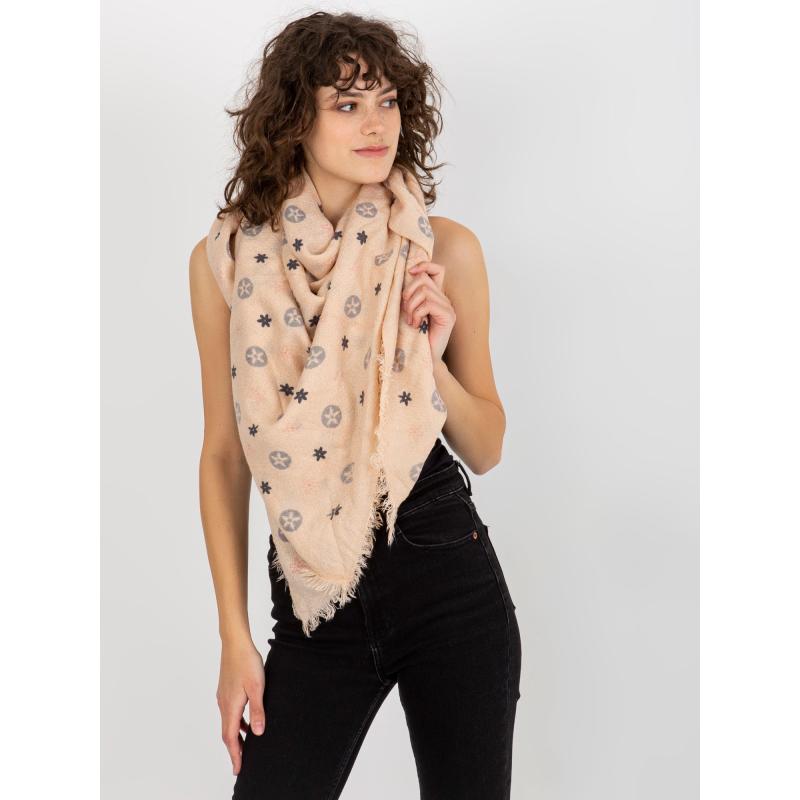 Női nyomtatott sál ALAYAH rózsaszín