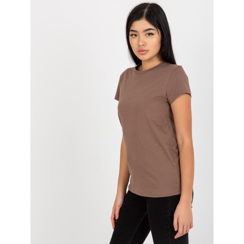 Női nyakkendős póló PEACHY barna