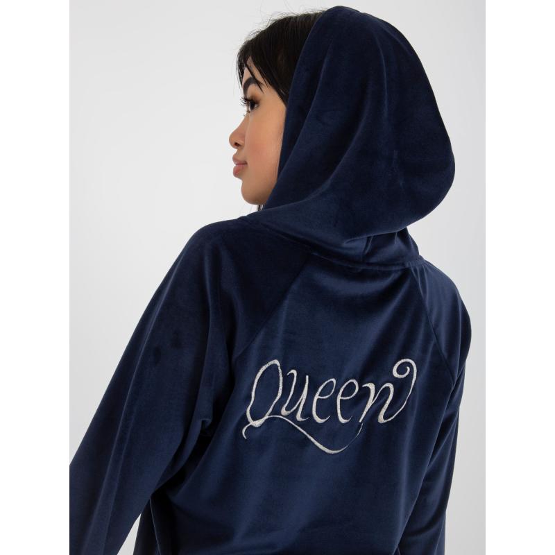 Dámský velurový komplet KATIE námořnicky modrý