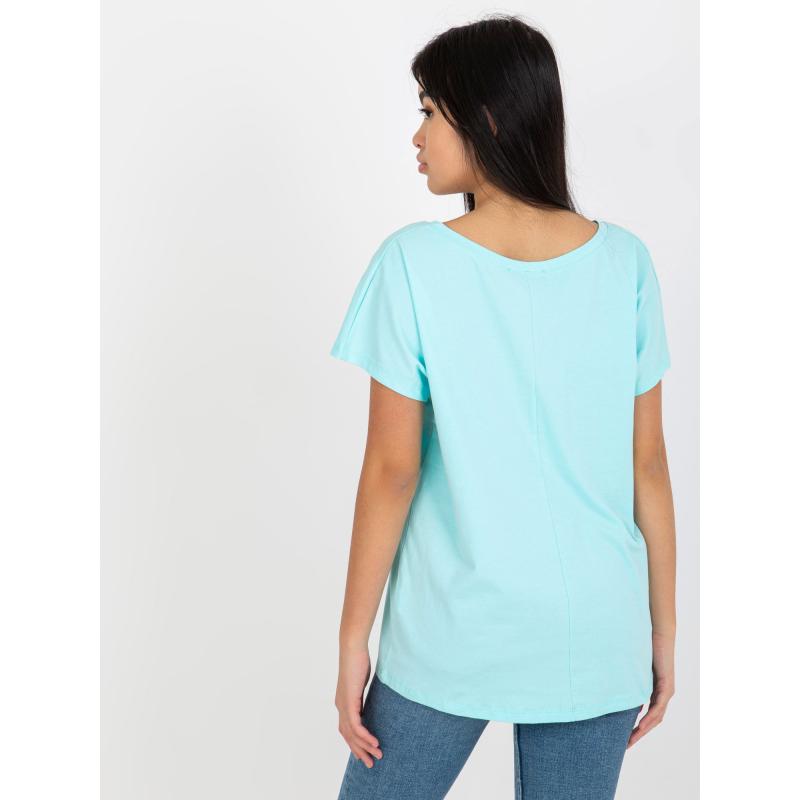 Női pamut póló EMORY menta