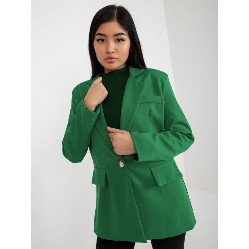 Női kabát béléssel VERACRUZ zöld