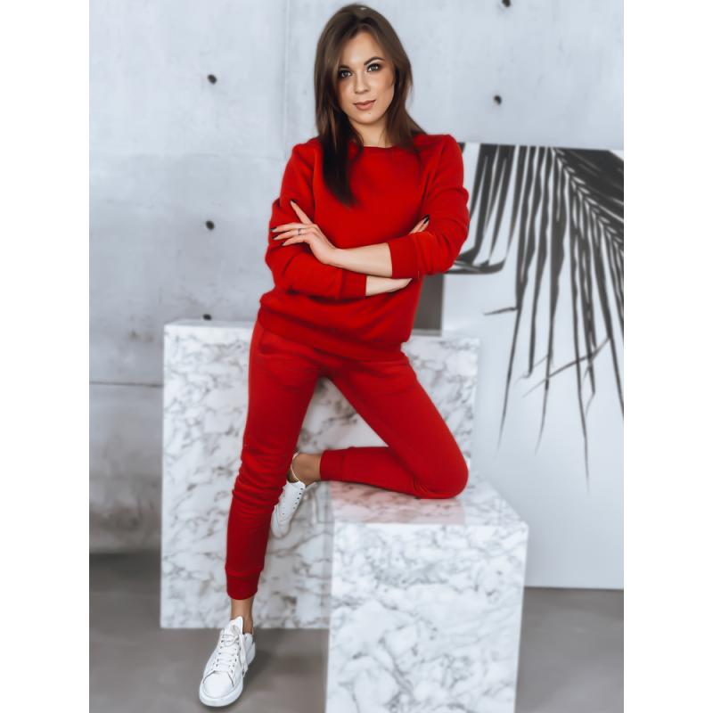 Dámská tepláková souprava FITT červená