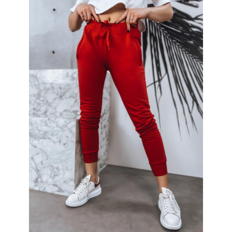 Dámské tepláky FITS červené