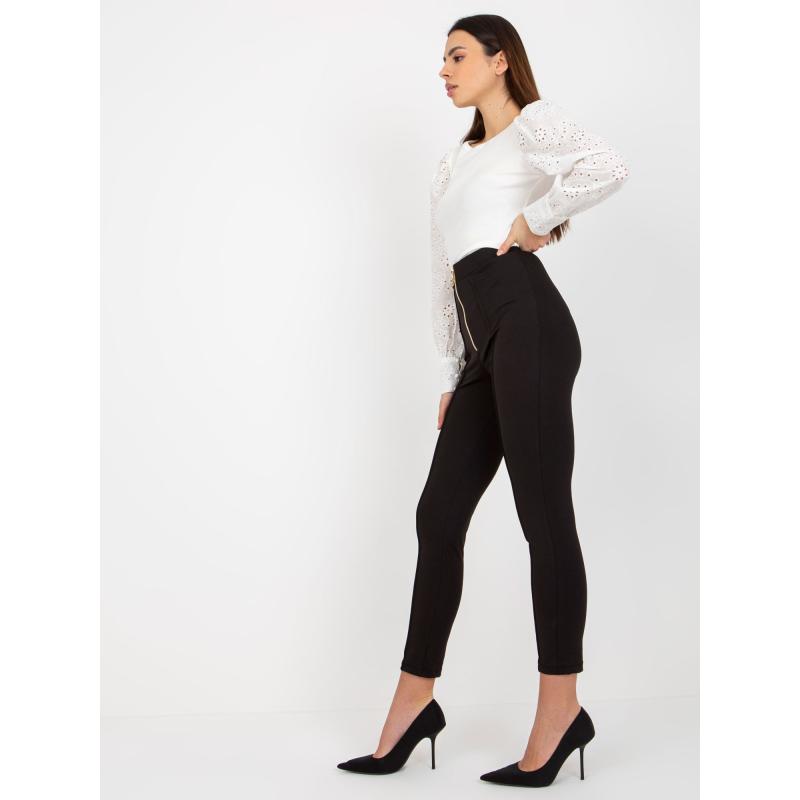 Dámské legíny se zipem OCH BELLA černé 