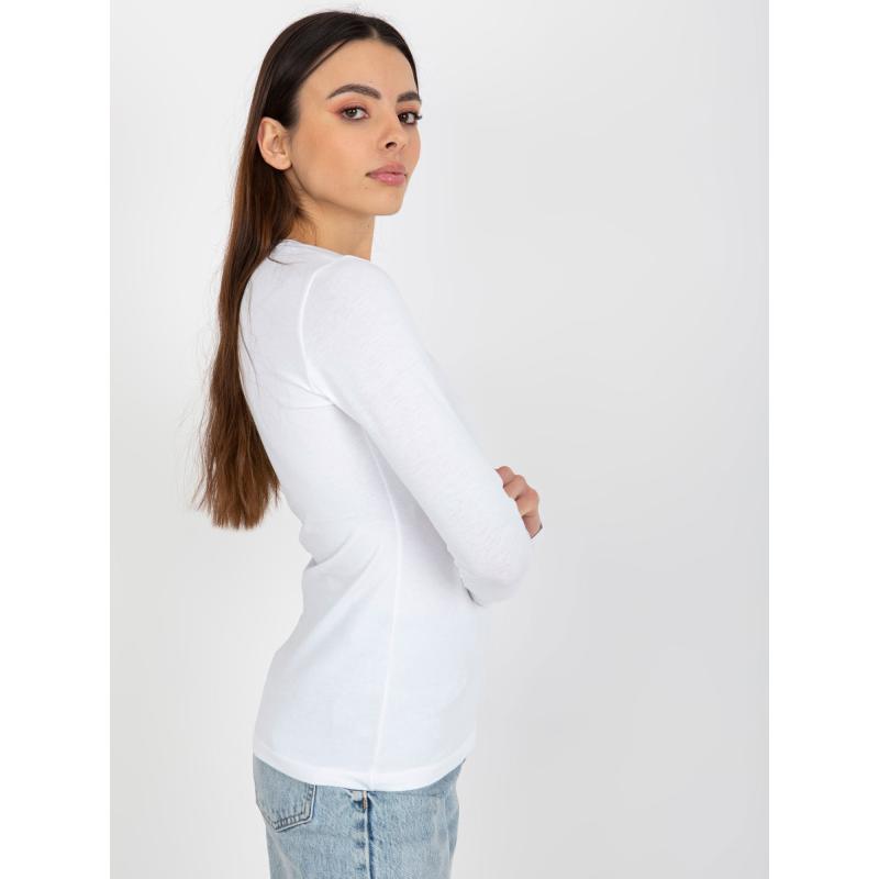 Dámská halenka s dlouhým rukávem ELA bílá 