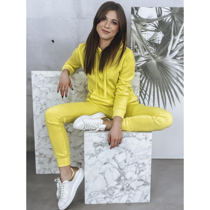 Dámská mikina DRESSLILY žlutá