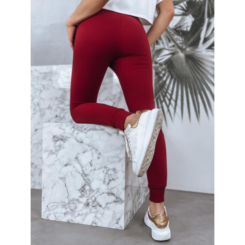 Dámské tepláky FITS bordó