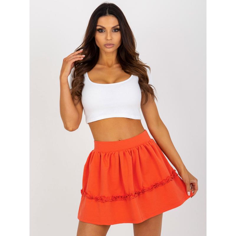 Női miniszoknya KAIRI narancssárga