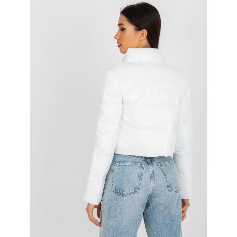 Dámská bunda bez kapuce prošívaná BROOK ecru 