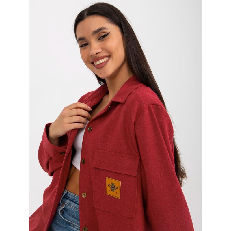 Női póló KALYN sötét rózsaszín