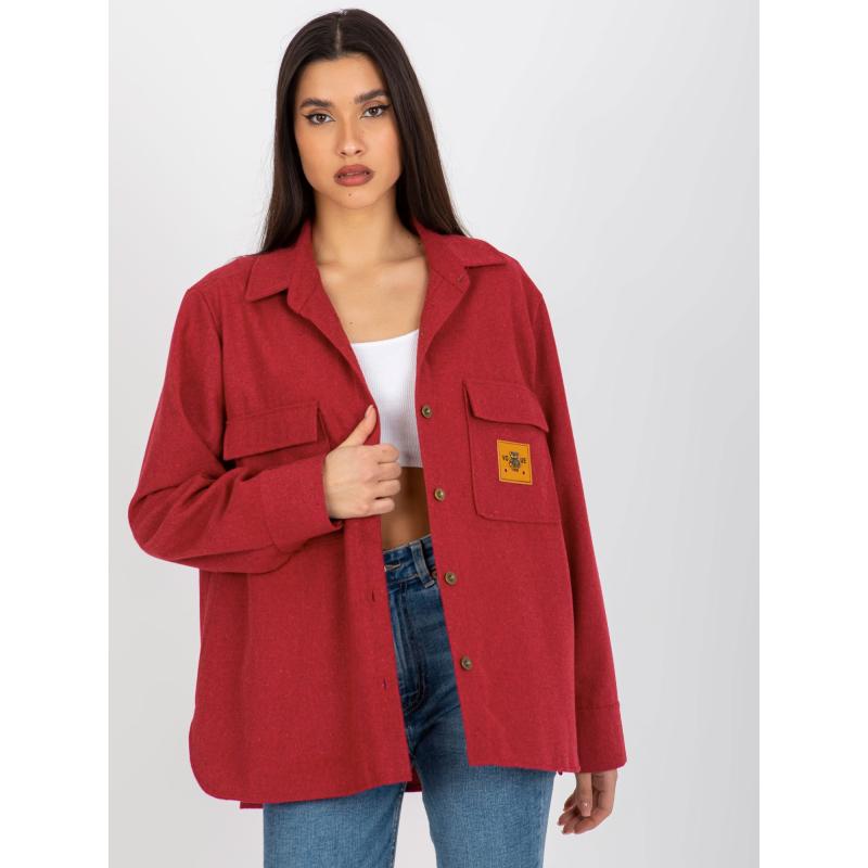 Női póló KALYN sötét rózsaszín