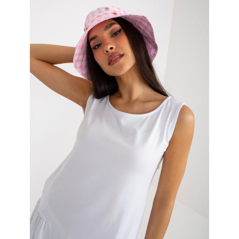 Dámské šaty bez rukávů s volánem HARLEY bílé 