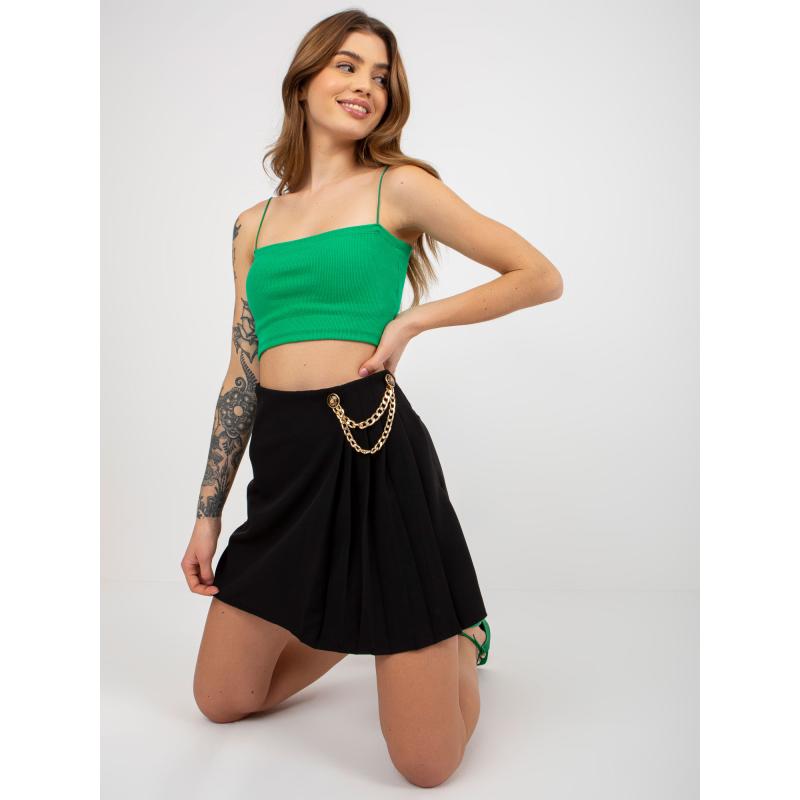 Dámská sukně-šortky se záhyby ADELA černá  