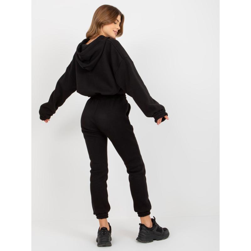 Női kapucnis szett JOSLIN fekete