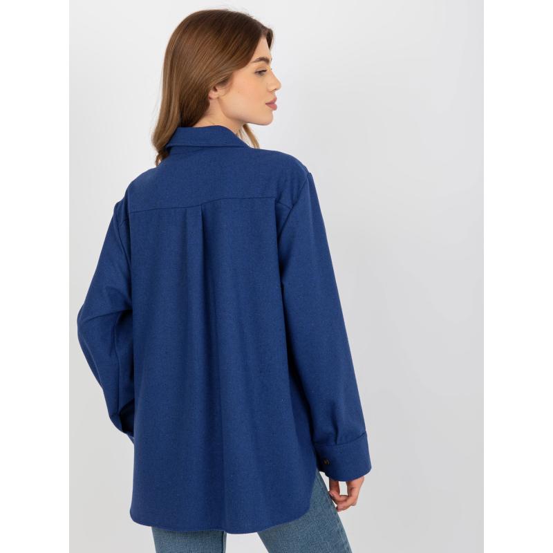 Dámská košile s kapsami LORIN tmavě modrá