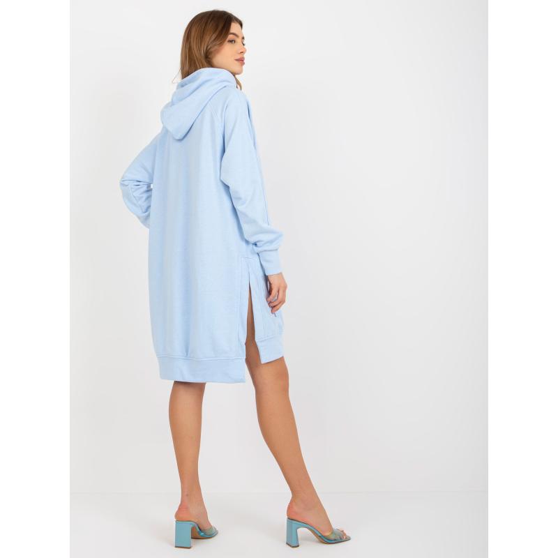 Dámská souprava basic s kapucí GABRIELE světle modrá 