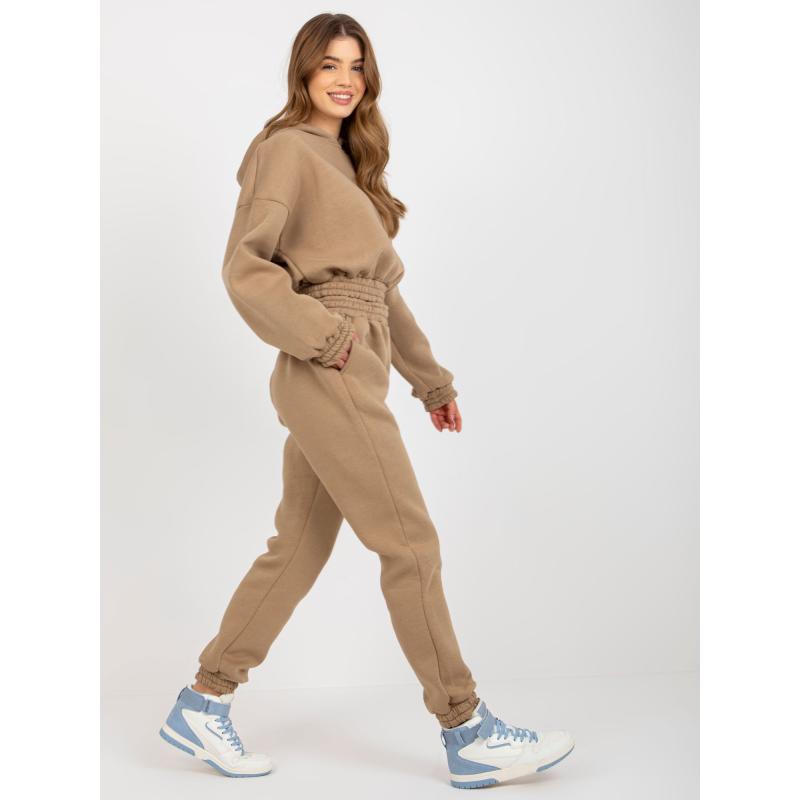 Női szett pulóverrel CHARDAE sötétbézs sötétbézs