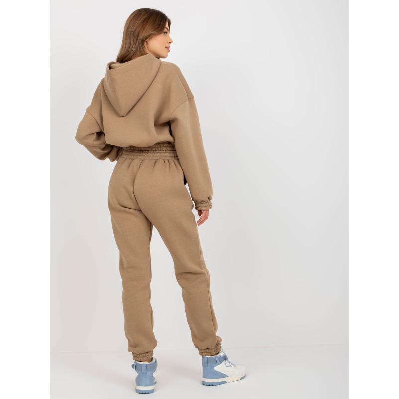 Női szett pulóverrel CHARDAE sötétbézs sötétbézs