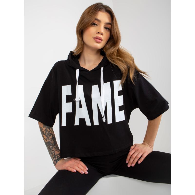 Női szett leggingsszel YSABEL fekete