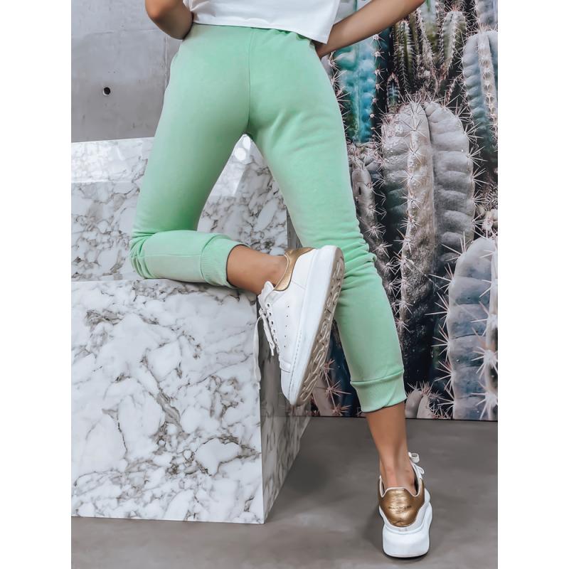 Dámské tepláky FITS mátové