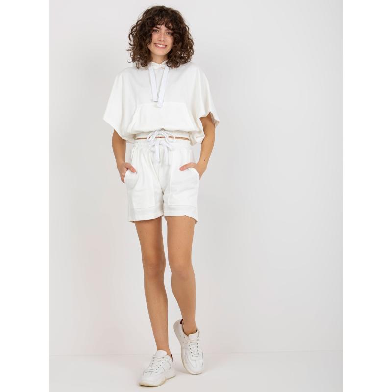 Dámská souprava s krátkou mikinou ANABELLA ecru 