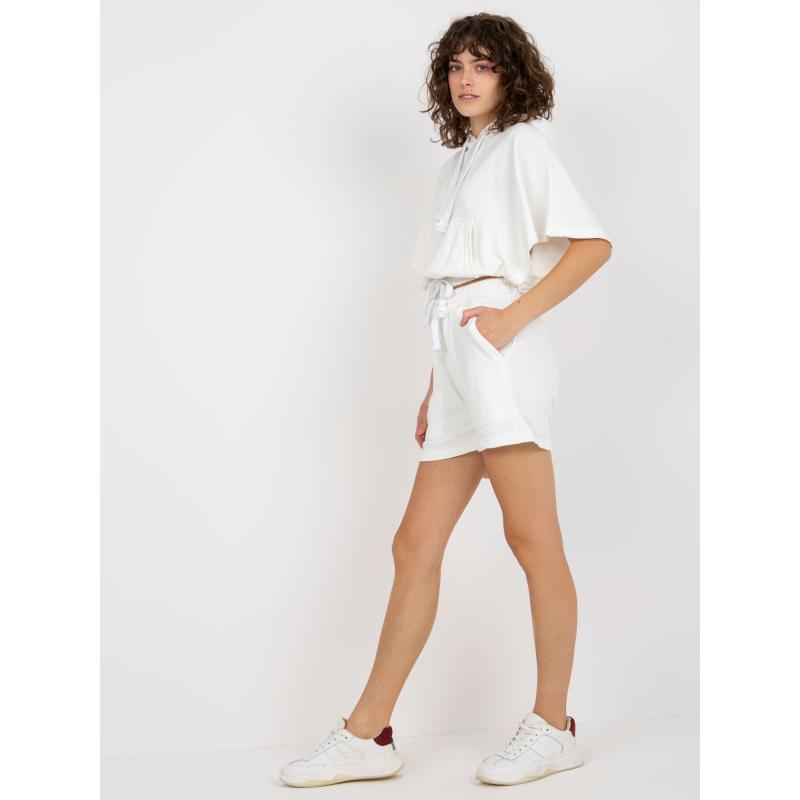 Dámská souprava s krátkou mikinou ANABELLA ecru 