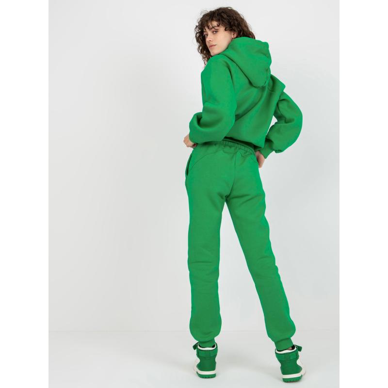 Dámský set basic s mikinou s kapucí RYLEE zelené 