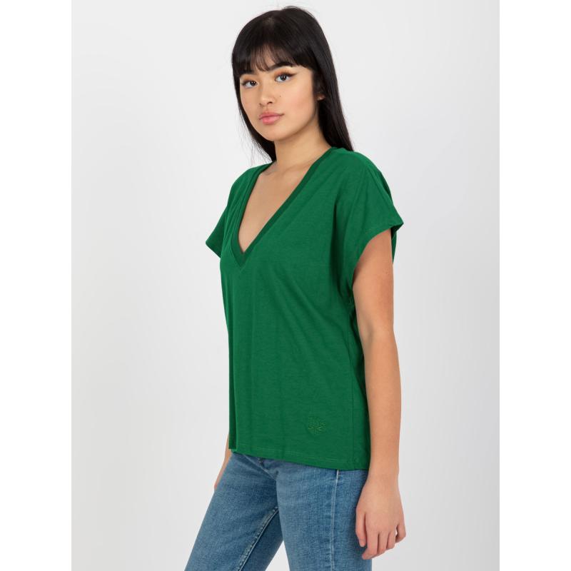 Női póló MAYFLIES sötétzöld